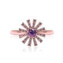 Anillo “MARGHERITA“ - Oro 18k rosa - 0.35ct