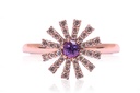 Anillo “MARGHERITA“ - Oro 18k rosa - 0.35ct