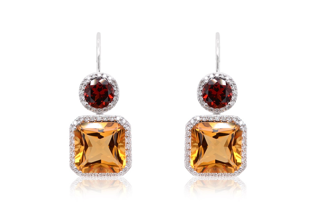 ARETES CITRINO/GRANATE B51P G/SI 4.89 18KW