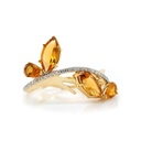 Anillo NOVIA DEL SOL CITRINO150P B12P 2.4gr 18KY