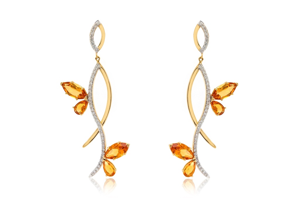 ARETES NOVIA DEL SOL CITR278P B37P 4.98 18KY