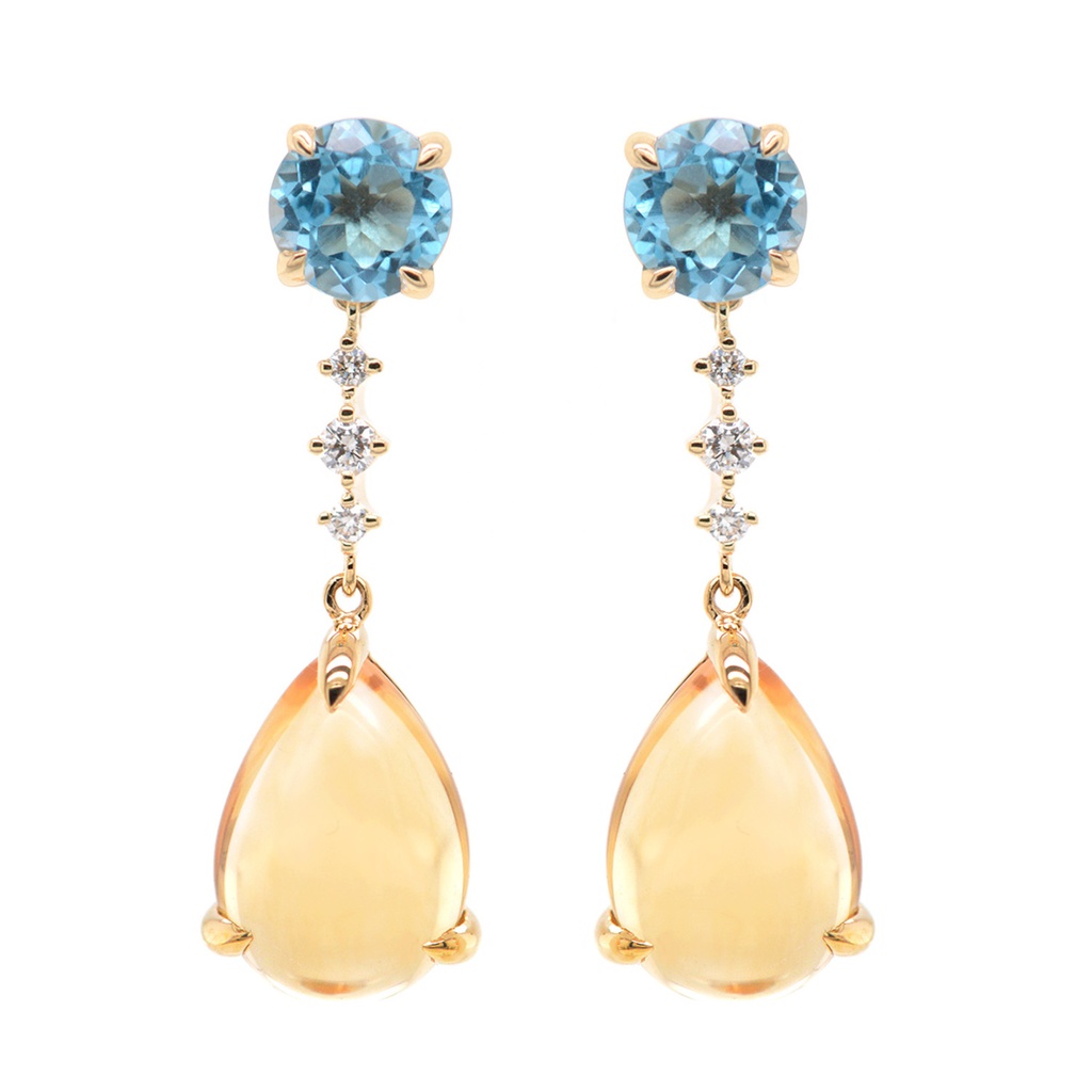 ARETES WATER  CITR/TOPACIO 6B6P  2.70 18KY
