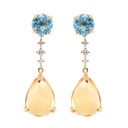 ARETES WATER  CITR/TOPACIO 6B6P  2.70 18KY