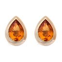 ARETES BEZEL CITRINO-PERA 3.72 18KY