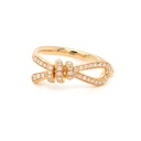 ANILLO LOVE KNOT B25P GVS 18K AMARILLO