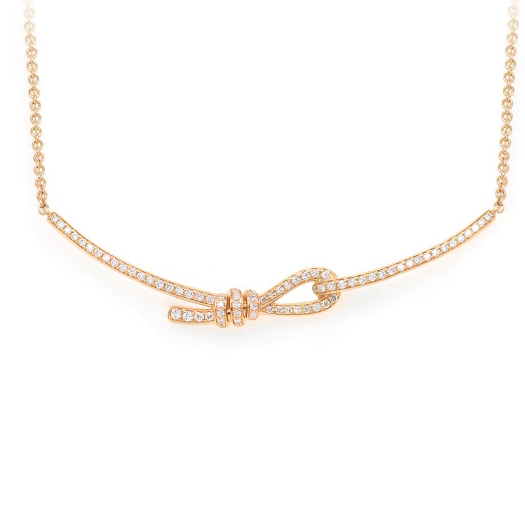 GARGANTILLA LOVE KNOT B50P GVS 18KY 40/45cm