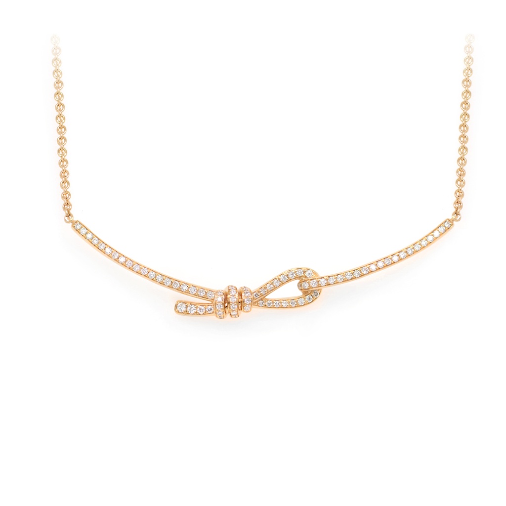 GARGANTILLA LOVE KNOT B50P GVS 18KY 40/45cm