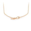 GARGANTILLA LOVE KNOT B50P GVS 18KY 40/45cm