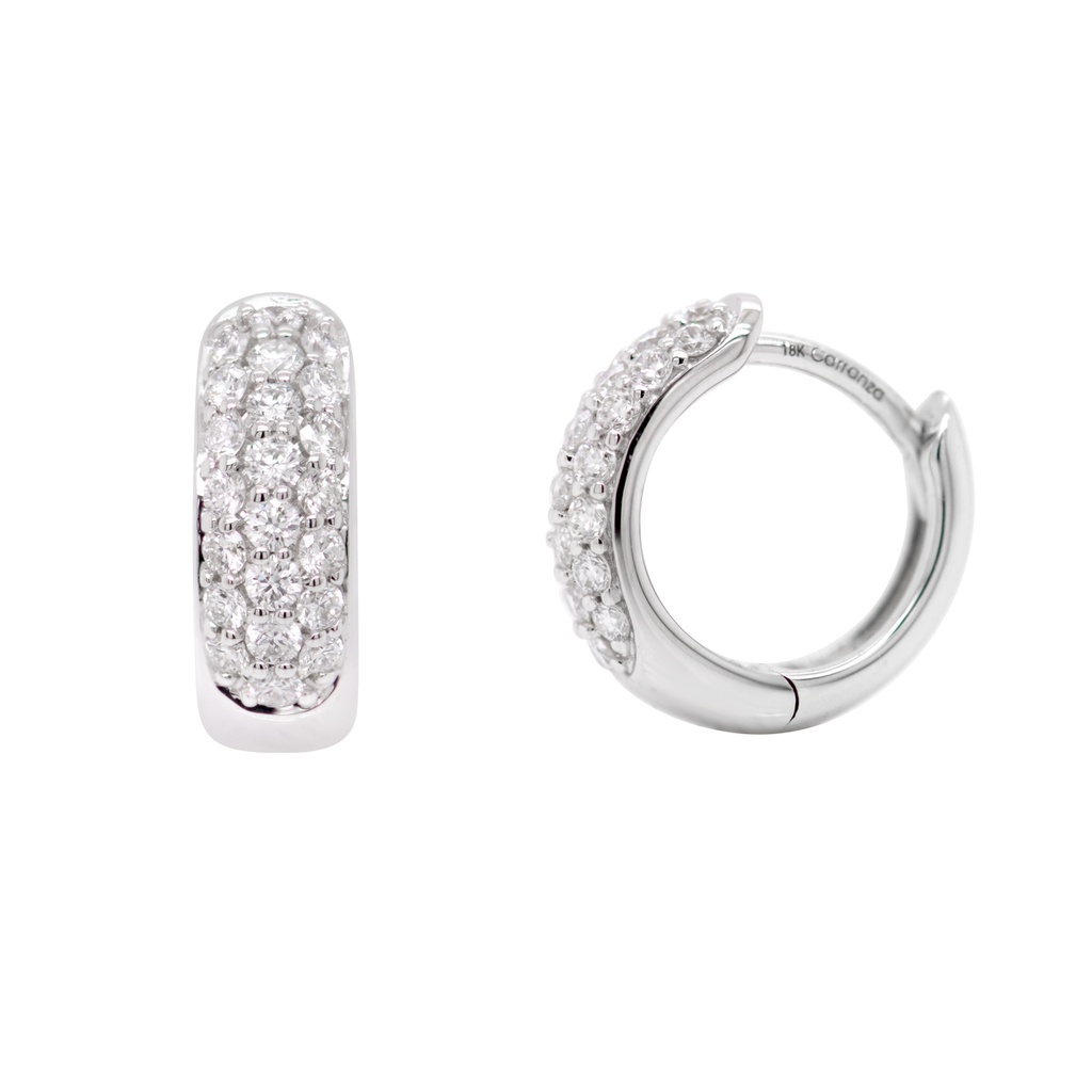 ARRACADAS PAVE B34P GVS 18K BLANCO