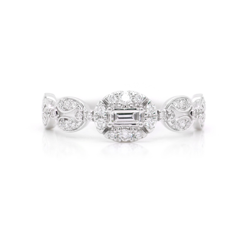 ANILLO PASSION B+BG31P GVS 18K BLANCO
