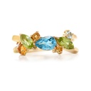 ANILLO RIVIERA MAYA MULTIGEM B8P 3.72 18KY