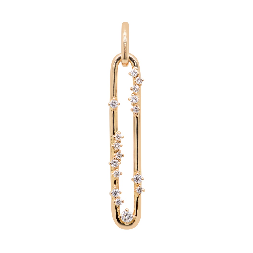 DIJE RANDOM DIAMANTE B22P HSI 2.9gr ORO AMARILLO 18K