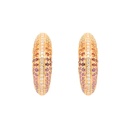 Aretes CROMATICA MULTI-GEMAS B20P HSI 5.3gr 18KY