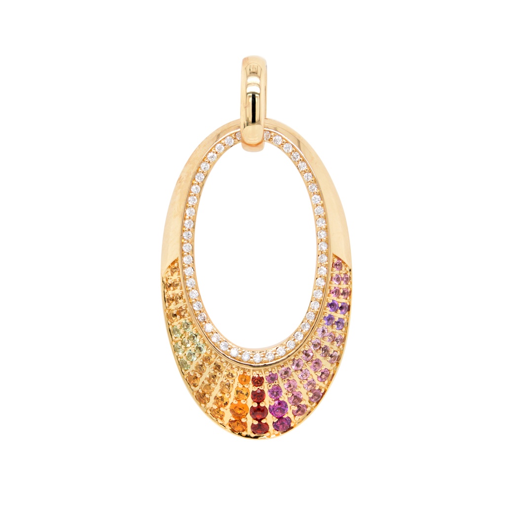 DIJE CROMATICA MULTI-GEMAS B26P HSI 9.65 18KY