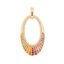 Dije CROMATICA MULTI-GEMAS B26P HSI 9.6gr 18KY