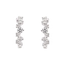 Aretes Genesis “CONSTELACION“ - 18K BLANCO 18-DIAMANTES 0.51ct GVS