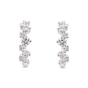 Aretes Genesis “CONSTELACION“ - 18K BLANCO 18-DIAMANTES 0.51ct GVS