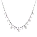 Gargantilla Genesis "CONSTELACION" - oro 18k blanco  50B105P GVS