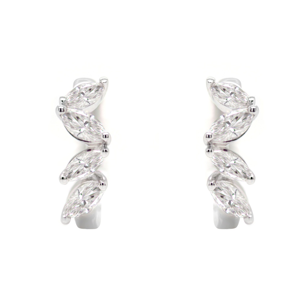 ARETES Agave - 18K BLANCO 8MAR42P GVS