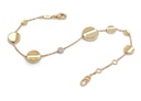 Pulsera CHIMENTO "ARMILLAS GLOW" - 0.05ct-DIAMANTES 19cm 3.30gr Oro Amarillo 18K