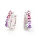 Aretes CROMATICA B14P MULTI GEMA 7.4gr 18KW