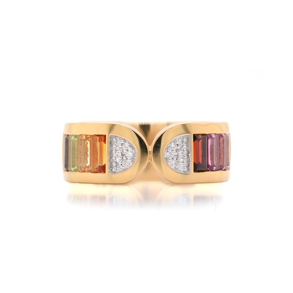 Anillo CROMATICA B6P MULTI-GEMA 8.8gr 18YW