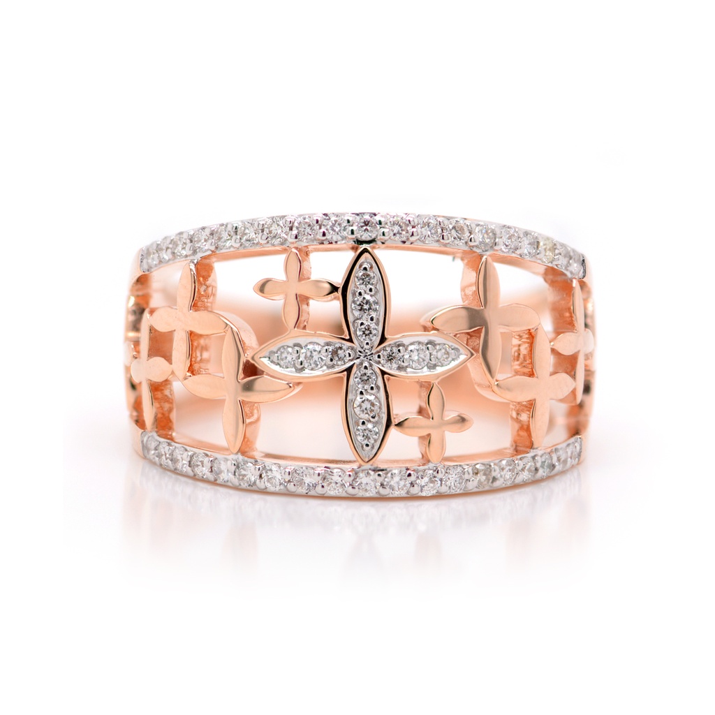 ANILLO SUMMER FLOWERS B31P 7.09 18KR