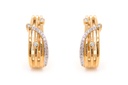 ARETES ASTRO B24P 8.1gr ORO AMARILLO/BLANCO 18K
