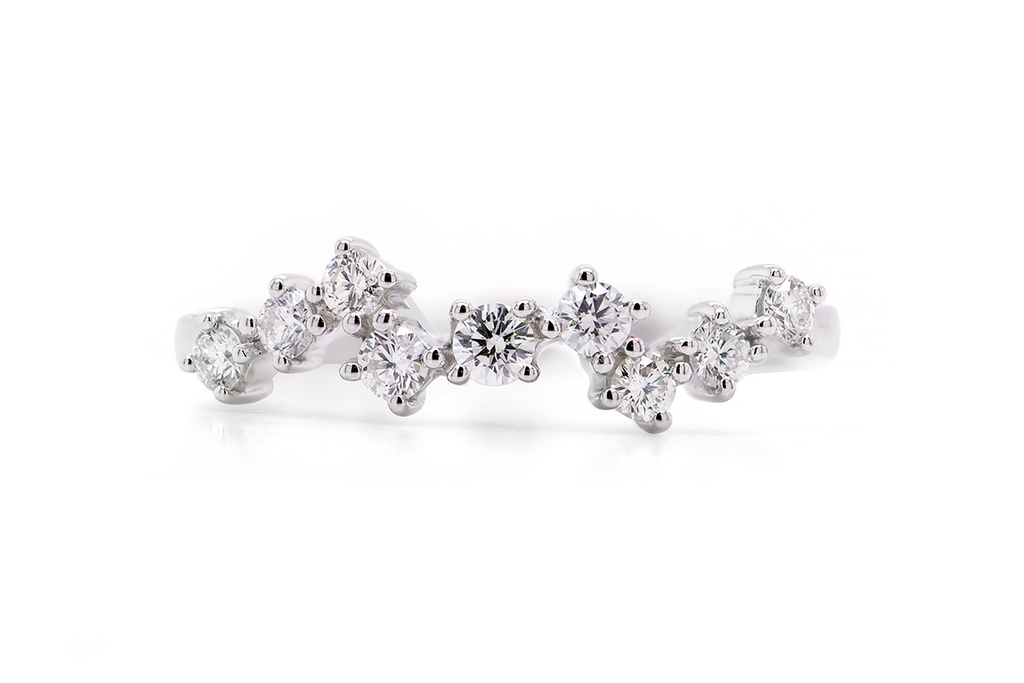 ANILLO ICICLE B36P HSI 3.1gr ORO BLANCO 18K