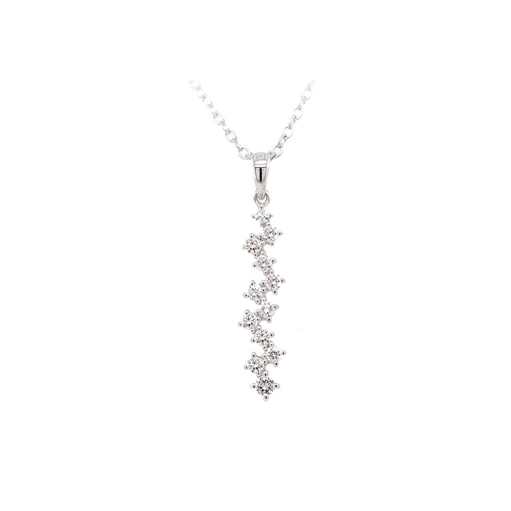 DIJE ICICLE B43P 1.7gr ORO BLANCO 18K