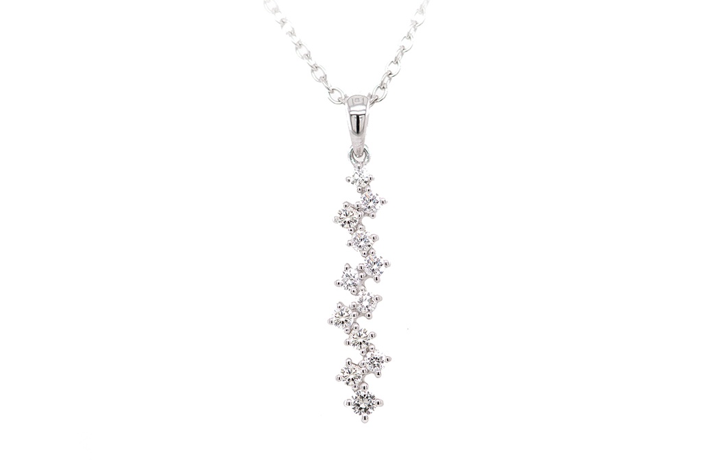 DIJE ICICLE B43P 1.7gr ORO BLANCO 18K