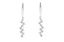 ARETES ICICLE B61P 3.8gr ORO BLANCO 18K