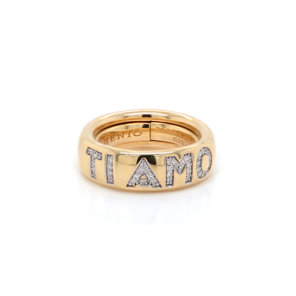 ANILLO CHIMENTO UNICO TI AMO B20P 18KY 9