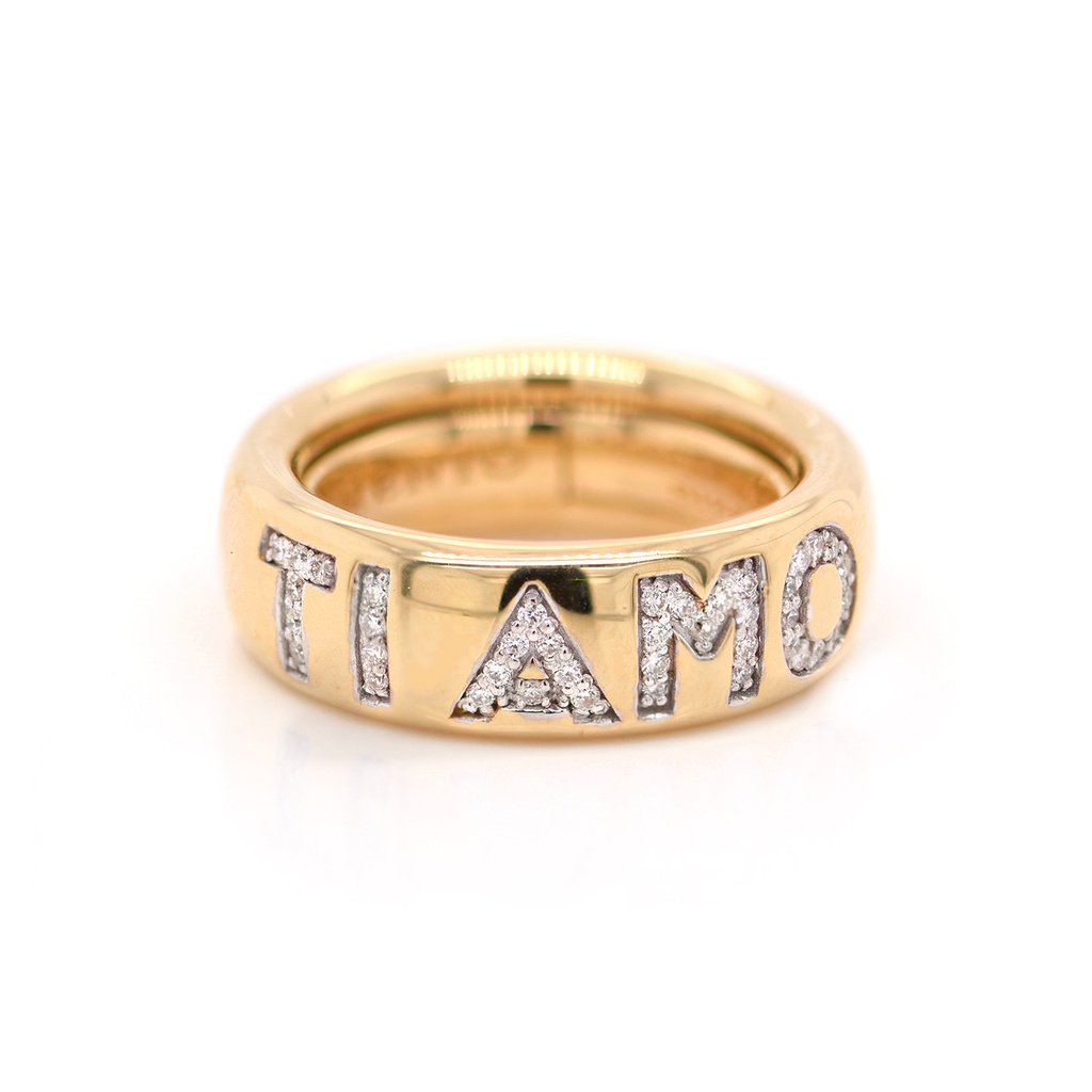 ANILLO CHIMENTO UNICO TI AMO B20P 18KY 9
