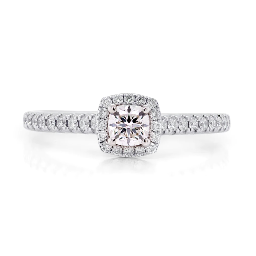 ANILLO ID.CUSHION-1/3ct I/SI2 GIA B29P TA 3.2 18KW
