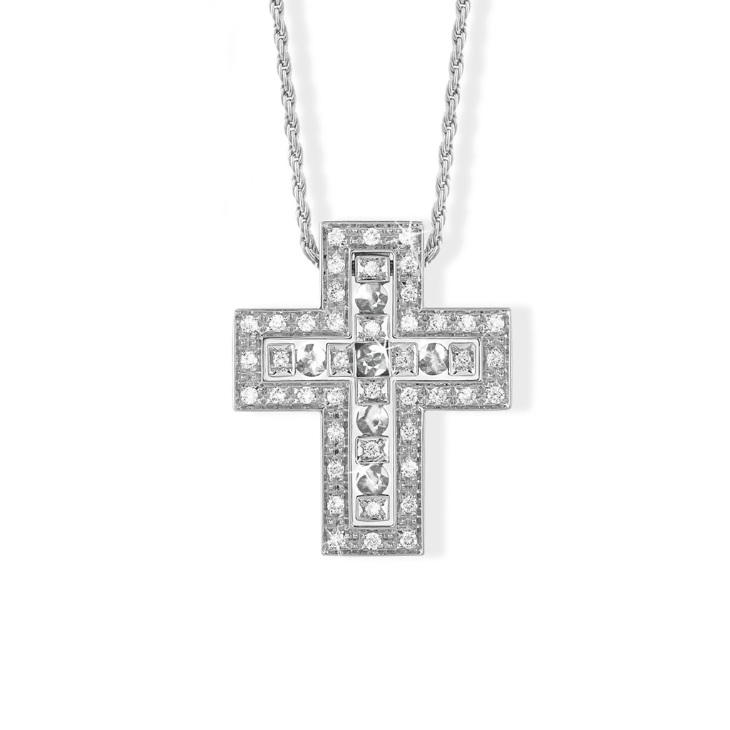 CRUZ DAMIANI BELLE EPOQUE B39P 50CM 7.0gr ORO BLANCO 18K