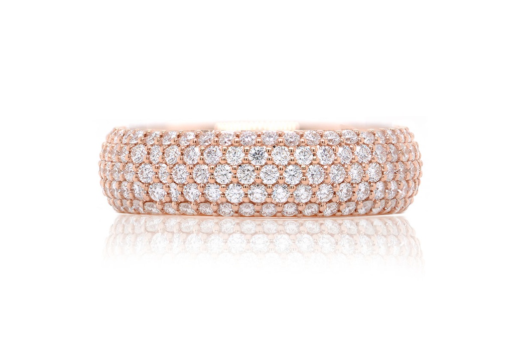 Anillo “PURE ELEGANCE“ - Oro 18k rosa - 24.64ct