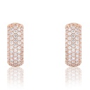 Aretes “PURE ELEGANCE“ - Oro 18k rosa - 11.82ct