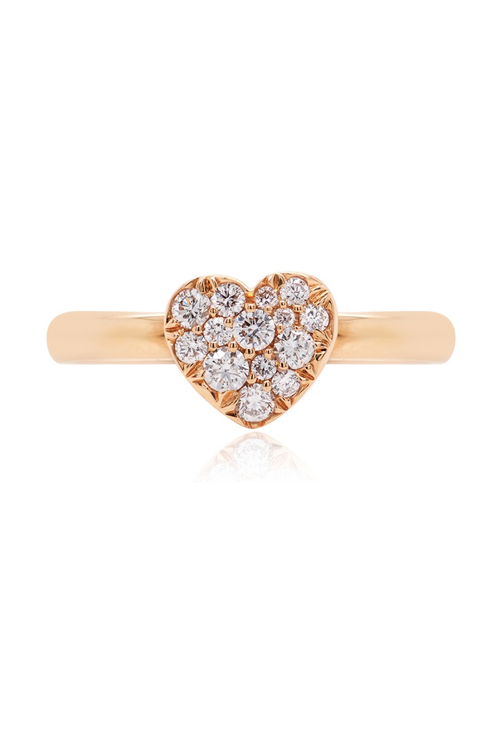 ANILLO HEART PAVE B32P FVS 4.40 18KY