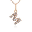 GARG C/DIJ LETRA-M B8P +CAD40/45CM 2.10 18KR