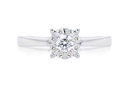 Anillo CLUSTER LOVE B20P + B19P H/SI 3.4gr 14KW