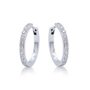 Arracadas PURE ELEGANCE HOOP B50P 5.5gr 18KW