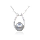 DIJE TAHITIAN PEARL B26P 5.1gr ORO BLANCO 18K