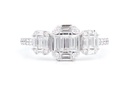 Anillo ICE TRILOGY B+BG72P VS/G 2.9gr 18KW