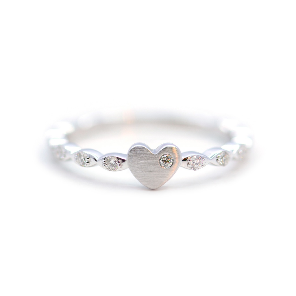 ANILLO FESTINA/CUORI B10P 1.7 ORO BLANCO 14K