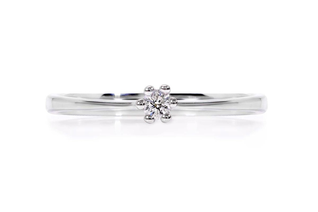 ANILLO PURE LOVE 1B5P H/SI 1.52 14KW