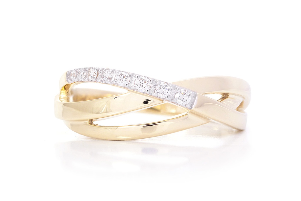 ANILLO “DOUBLE-CROSS“ OA/B B12P 4.79 18YW