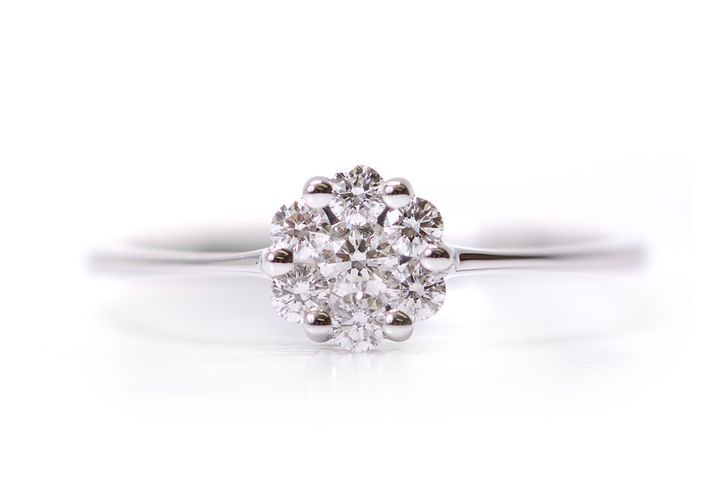 ANILLO CLUSTER DIAMOND B25P HVS 2.02 18KW