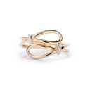 ANILLO ENDLESS LOVE B5P HSI 4.7 ORO AMARILLO/BLANCO 18K