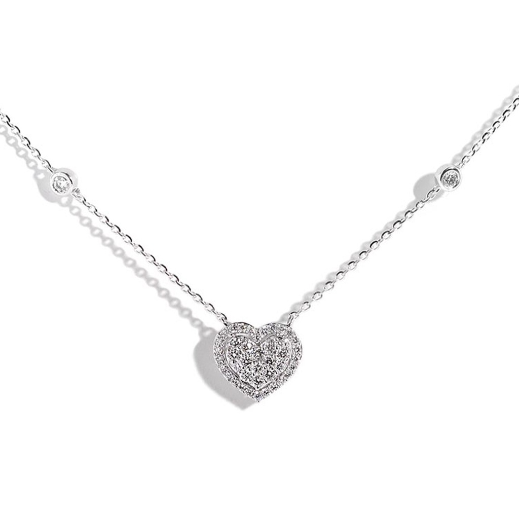 GARGANTILL HALO HEART B32P VSG 2.4gr 18KW